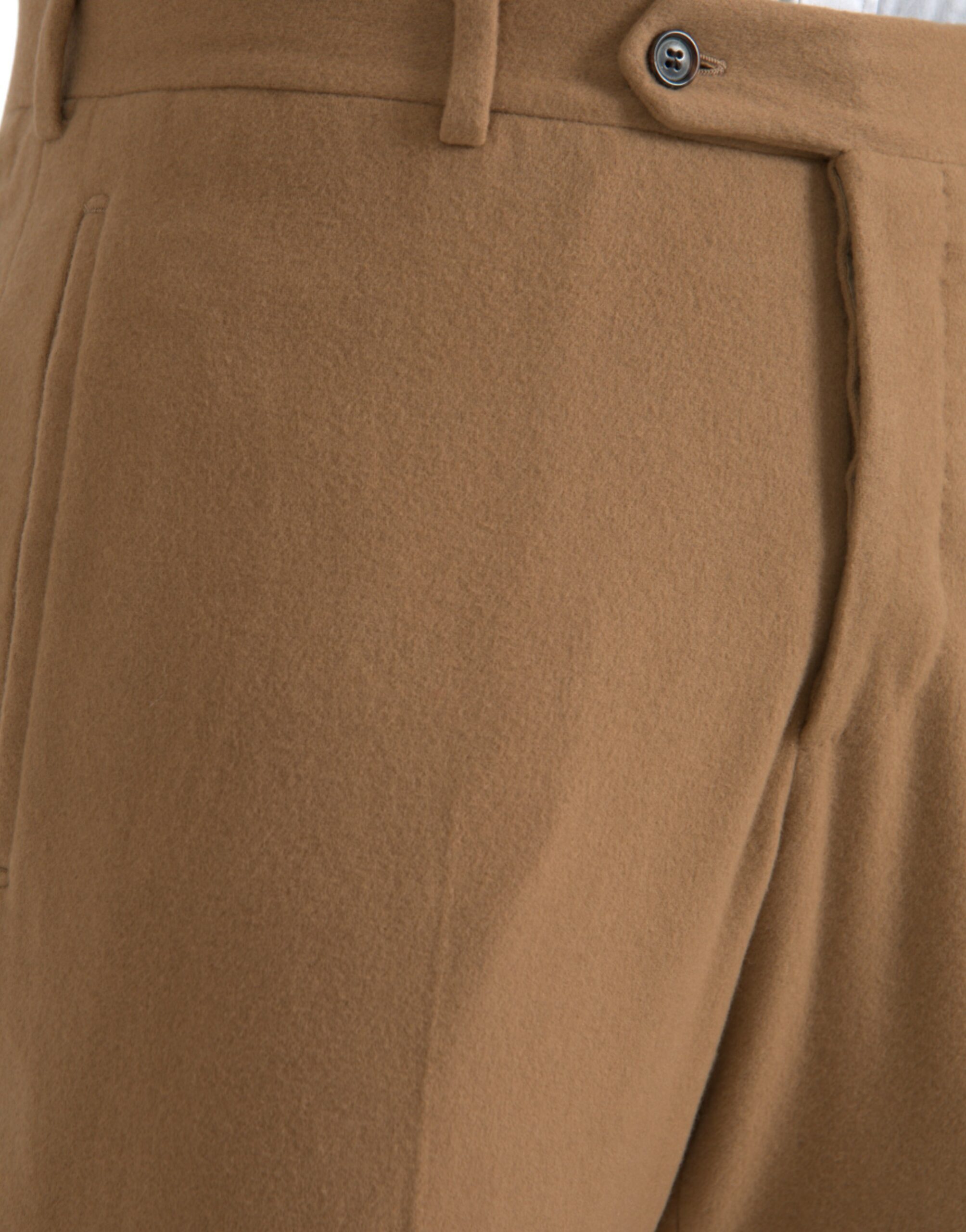 Prada Beige Cashmere Men Straight Fit Dress Pants - Image 4