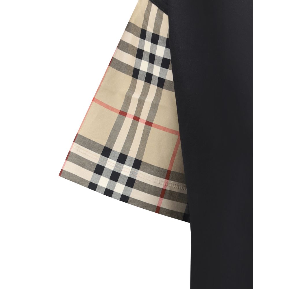 Burberry Black Cotton T-Shirt - Image 3