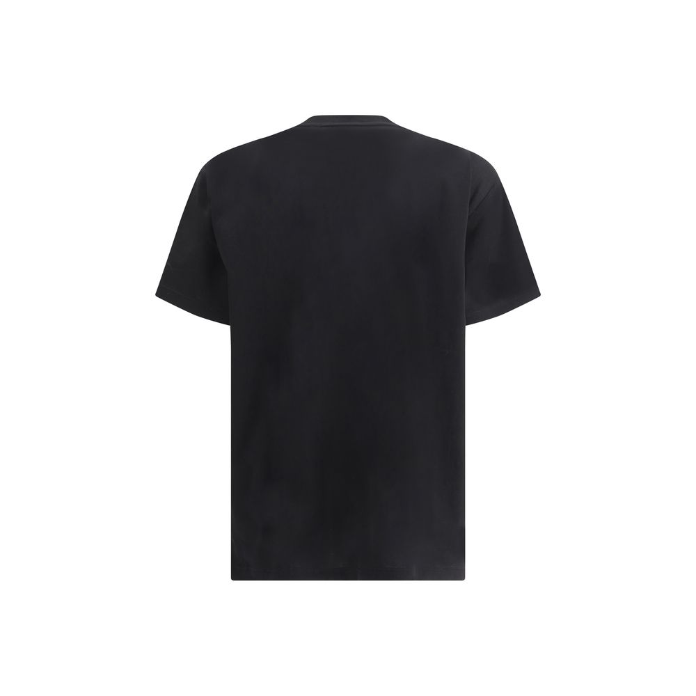 Burberry Black Cotton T-Shirt - Image 2