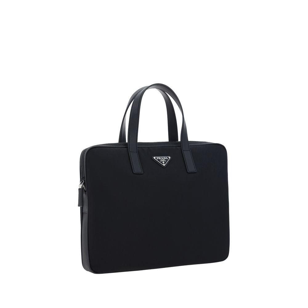 Prada Black Polyamide Shoulder Bag - Image 2