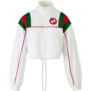 Gucci White Polyester Logo Sweatshirt