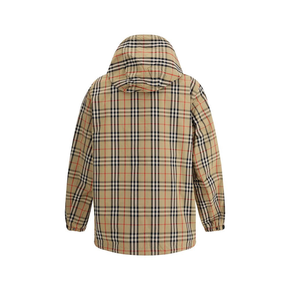 Burberry Multicolor Polyamide Rain Coat - Image 2