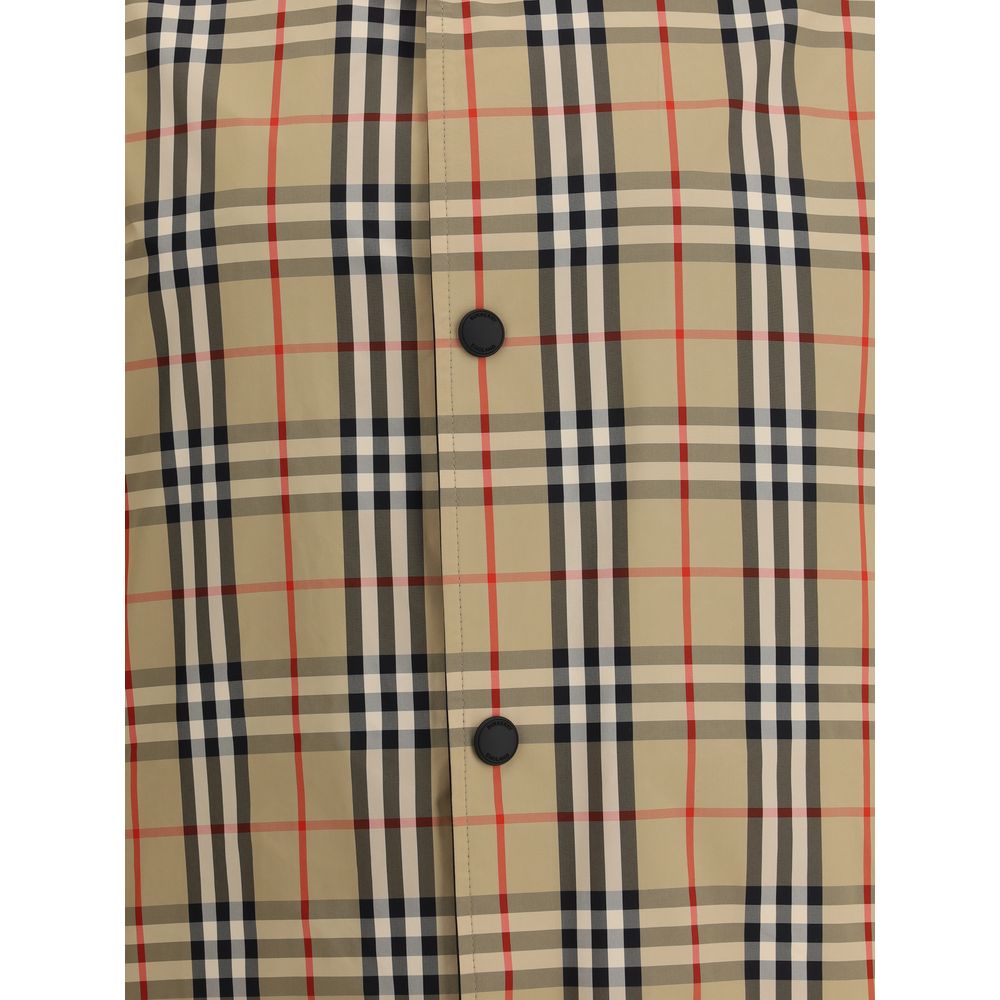 Burberry Multicolor Polyamide Rain Coat - Image 3