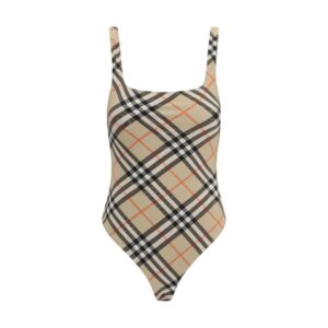 Burberry Multicolor Polyester One-Piece Swimsuit