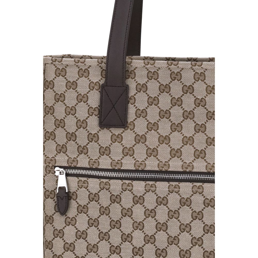 Gucci Brown Polyester Handbag - Image 4