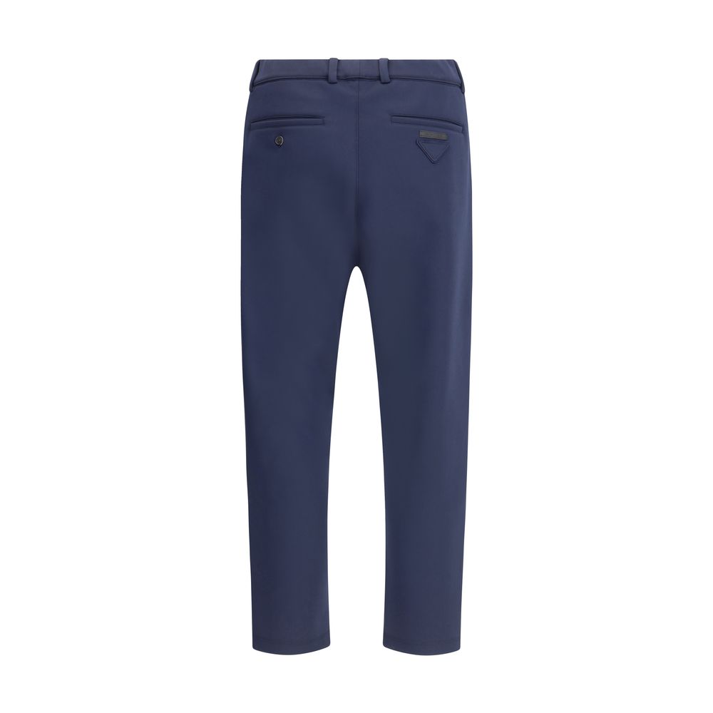 Prada Blue Polyester Casual Pants - Image 2