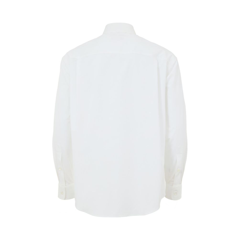 Gucci White Cotton Dress Shirt - Image 2