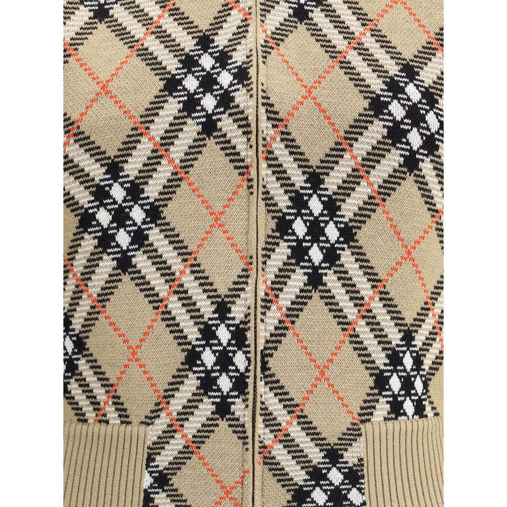 Burberry Beige Wool Cardigan - Image 3