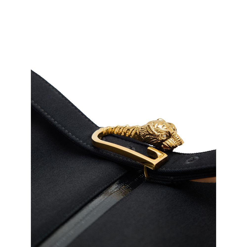 Gucci Black Wool Midi Skirt - Image 4