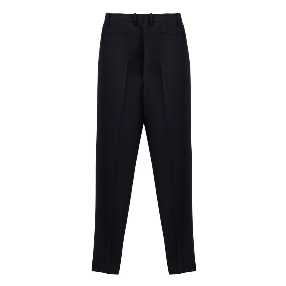 Gucci Black Wool Dress Pants - Image 2