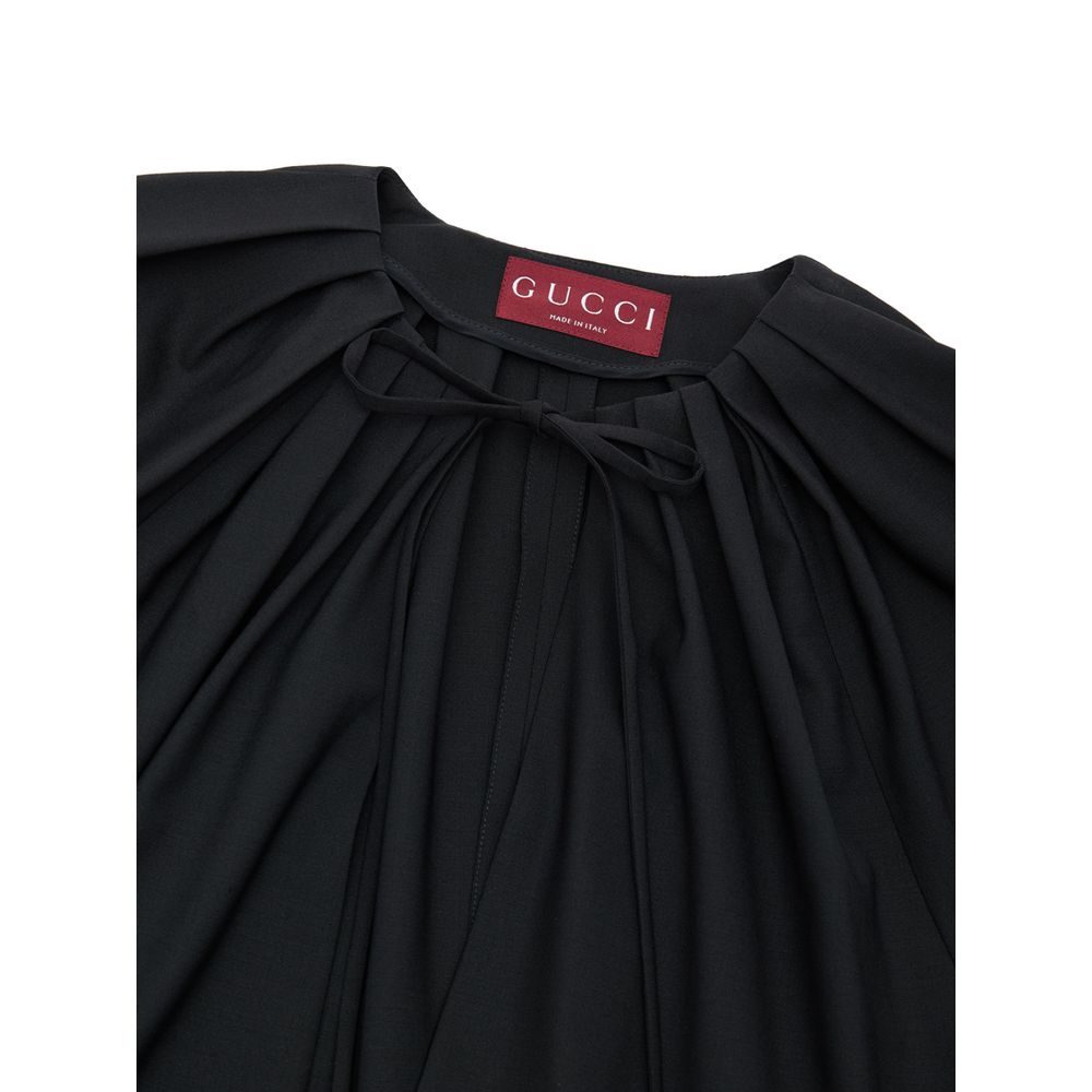 Gucci Black Wool Jumpsuit - Image 3