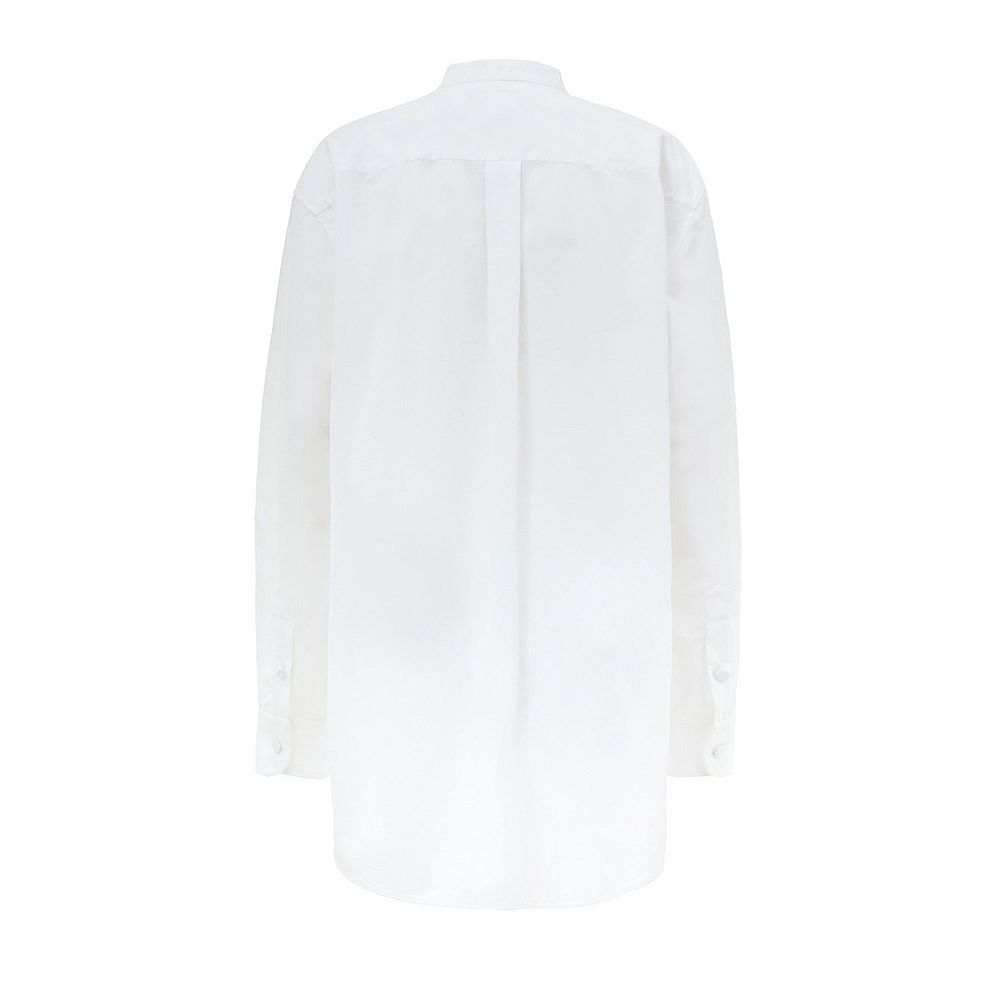 Gucci White Cotton Blouse - Image 2