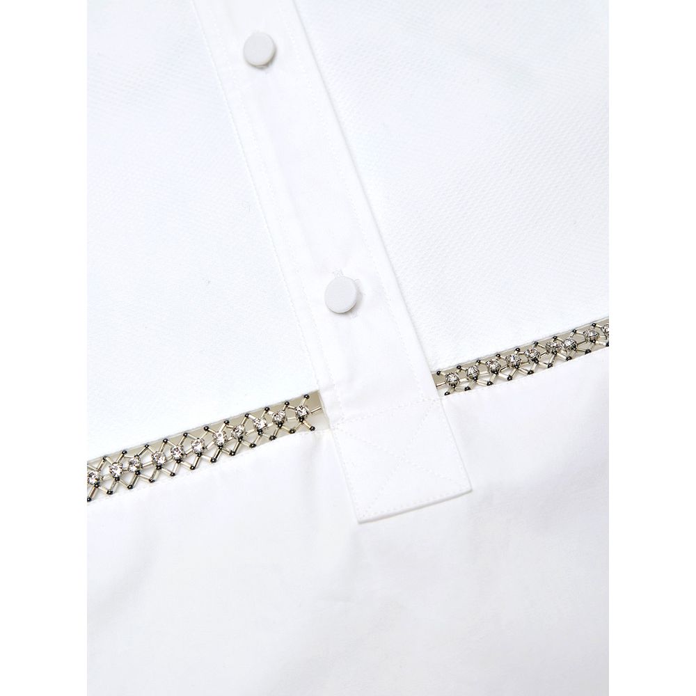 Gucci White Cotton Blouse - Image 3