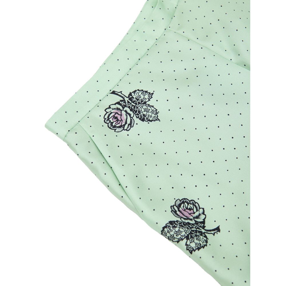 Gucci Green Silk Casual Pants - Image 3