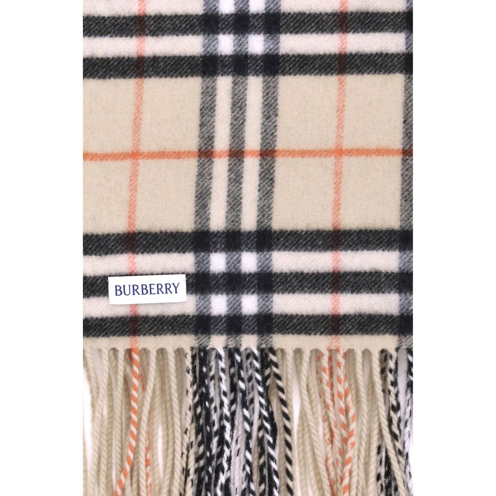 Burberry Beige Wool Scarf - Image 3