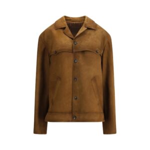 Prada Brown Leather Jacket