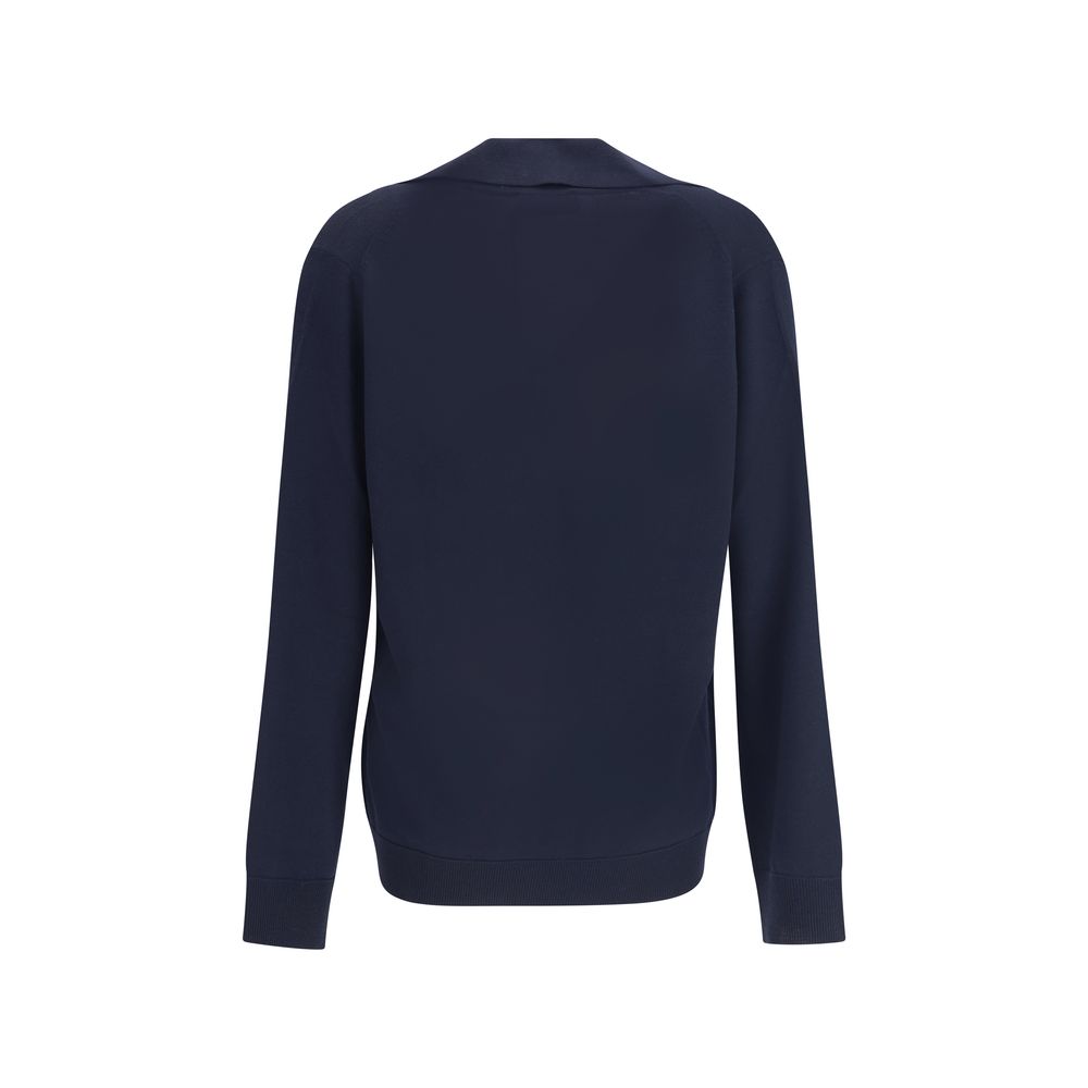 Gucci Blue Wool Sweatshirt - Image 2