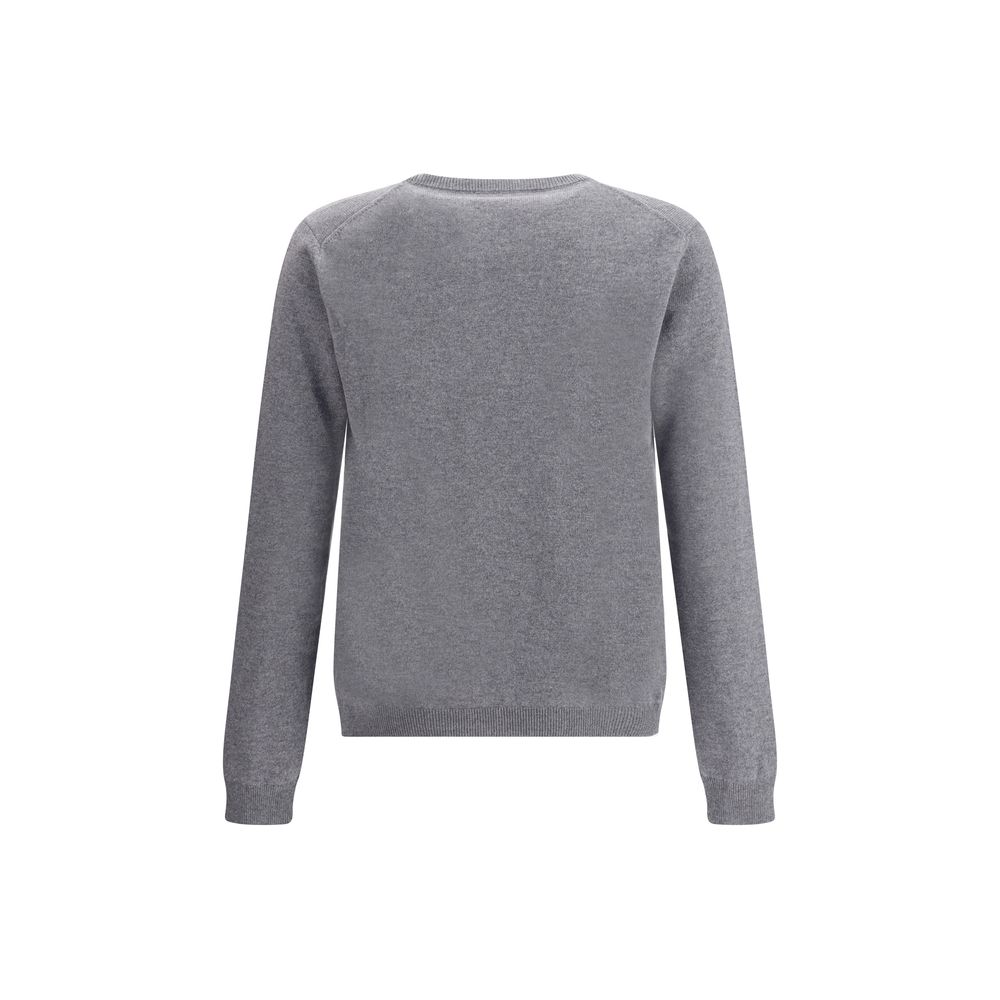 Gucci Gray Cashmere Sweatshirt - Image 2