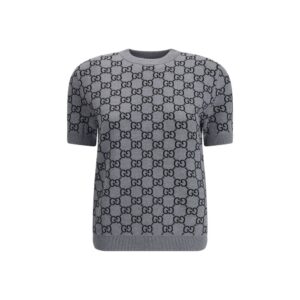 Gucci Gray Wool Sweatshirt