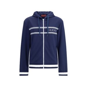Gucci Blue Polyester Sweatshirt