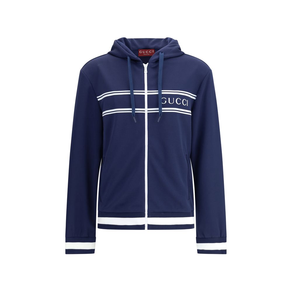 Gucci Blue Polyester Sweatshirt