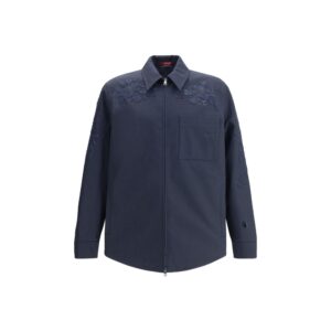 Gucci Blue Cotton Denim Jacket