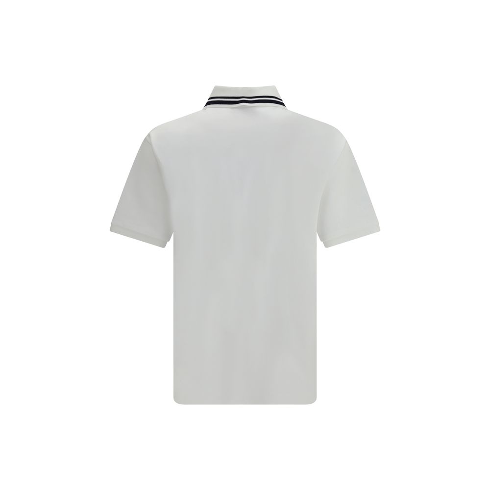 Gucci White Cotton Polo Shirt - Image 2