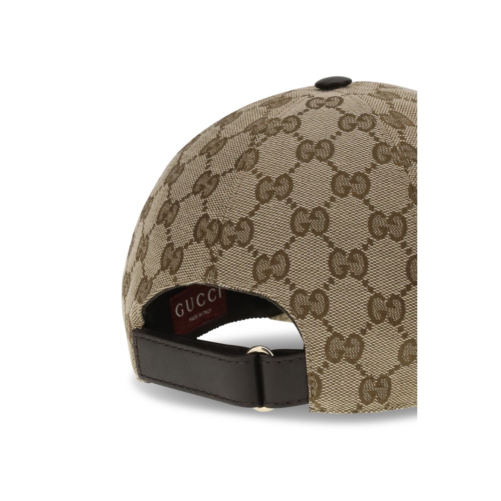 Gucci Beige Cotton Cap (Baseball Hat) - Image 3
