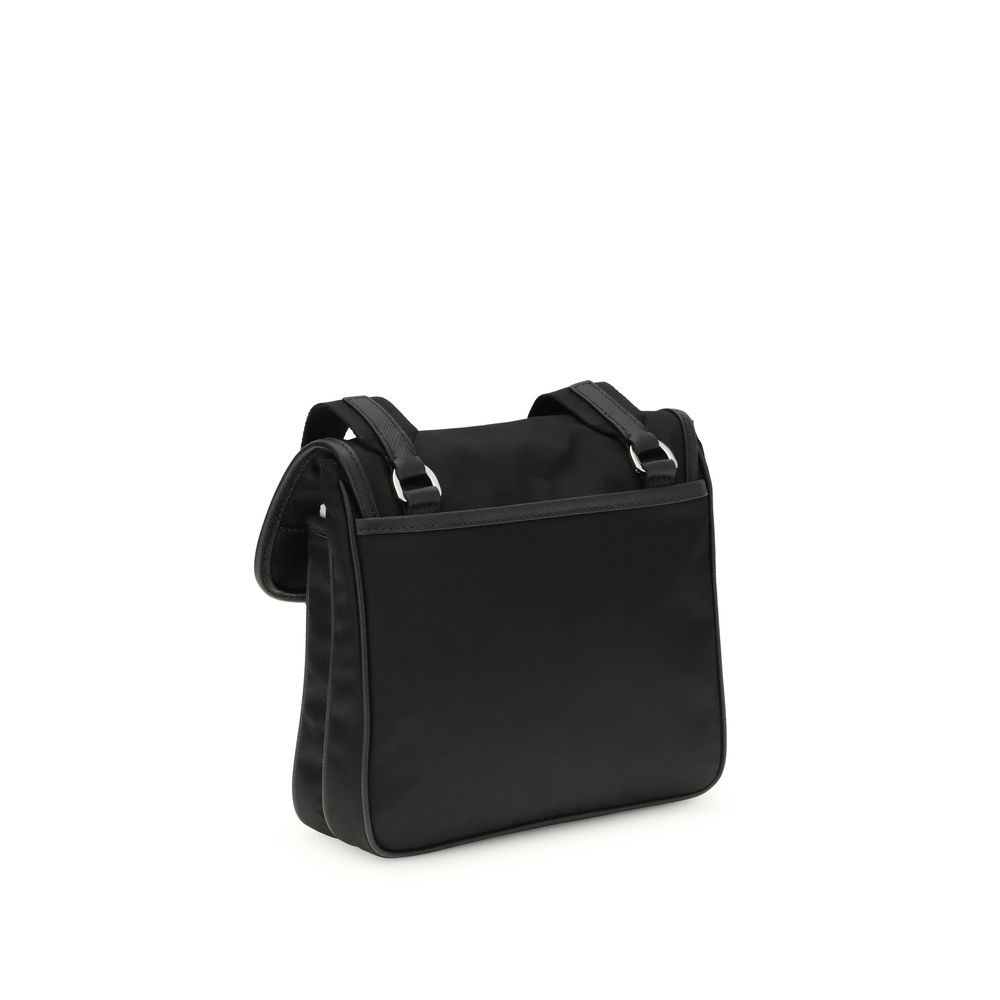 Prada Black Recycled Polyamide Shoulder Bag - Image 3