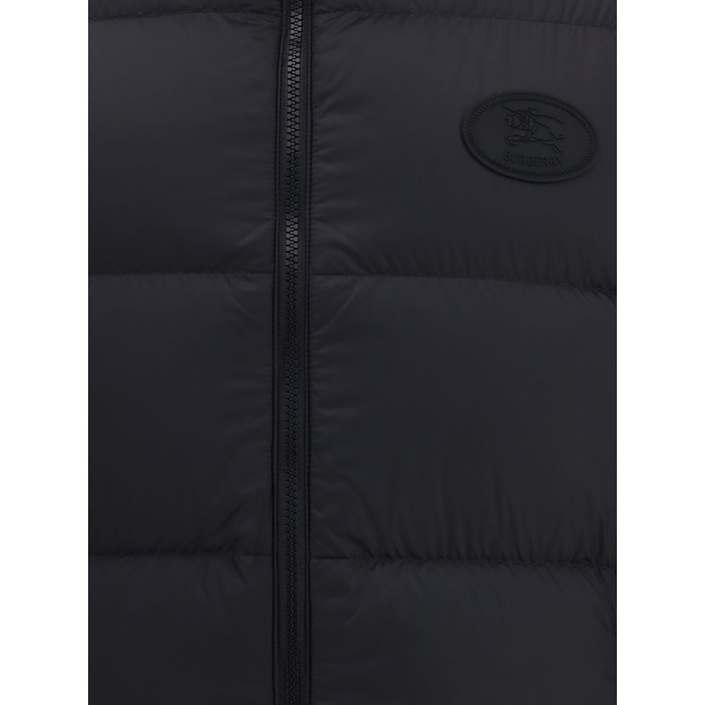 Burberry Black Polyester Sleveless Jacket - Image 6