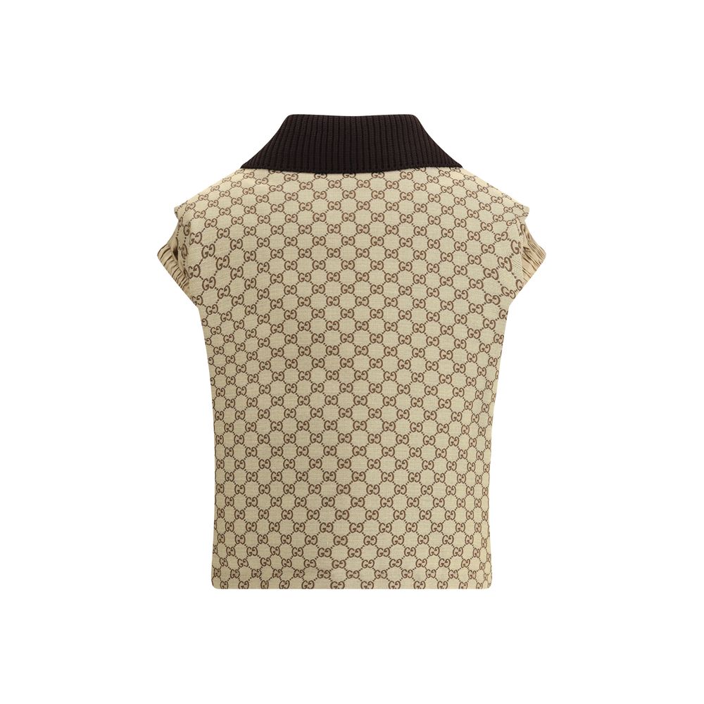 Gucci Beige Cotton Jackets And Coat - Image 2