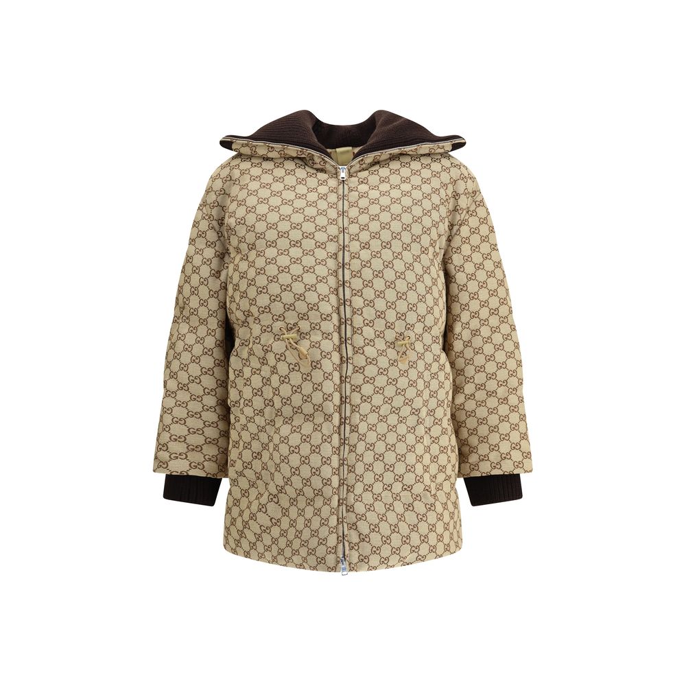 Gucci Beige Cotton Bomber