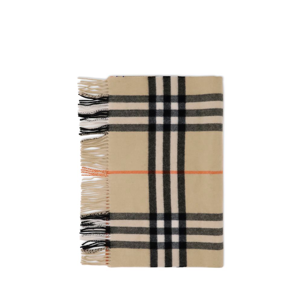 Burberry Beige Cashmere Scarf - Image 2