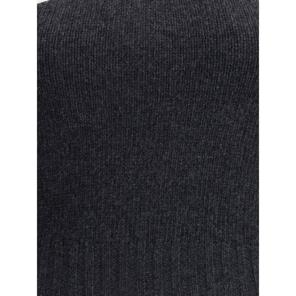 Prada Gray Fleece Wool Top - Image 3
