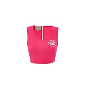 Gucci Fuchsia Polyamide Tank Tops
