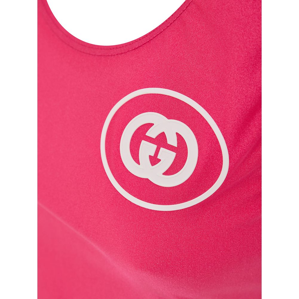 Gucci Fuchsia Polyamide Tank Tops - Image 4