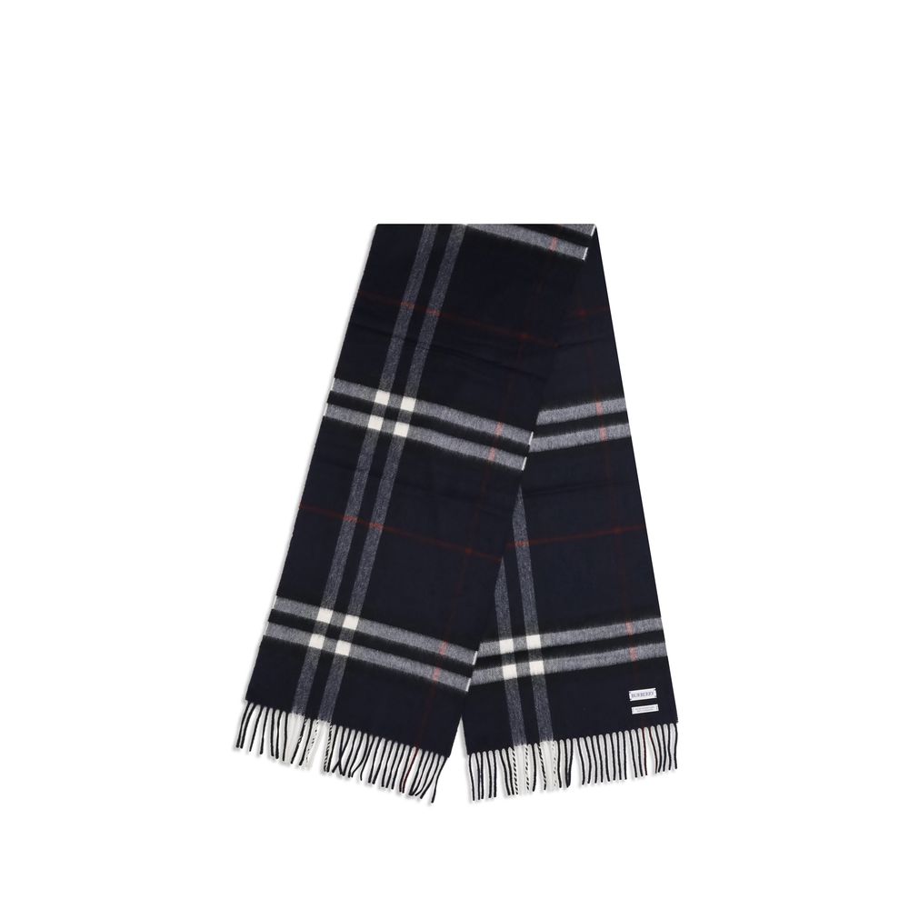Burberry Blue Cashmere Scarf - Image 2