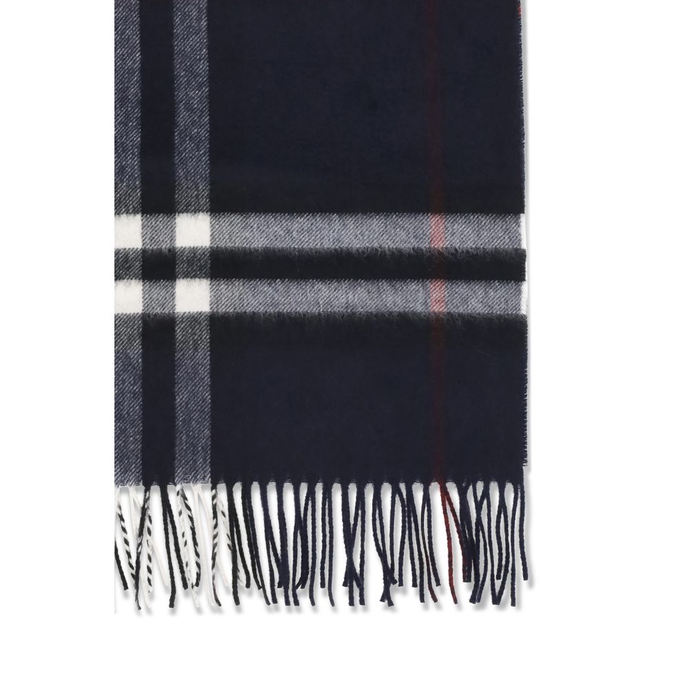 Burberry Blue Cashmere Scarf - Image 3