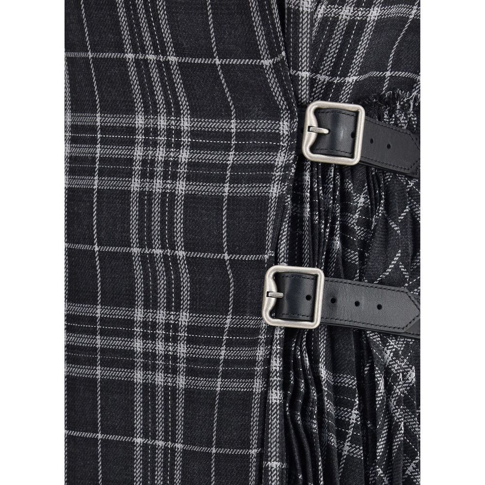 Burberry Gray Polyester Casual Dress - Image 3