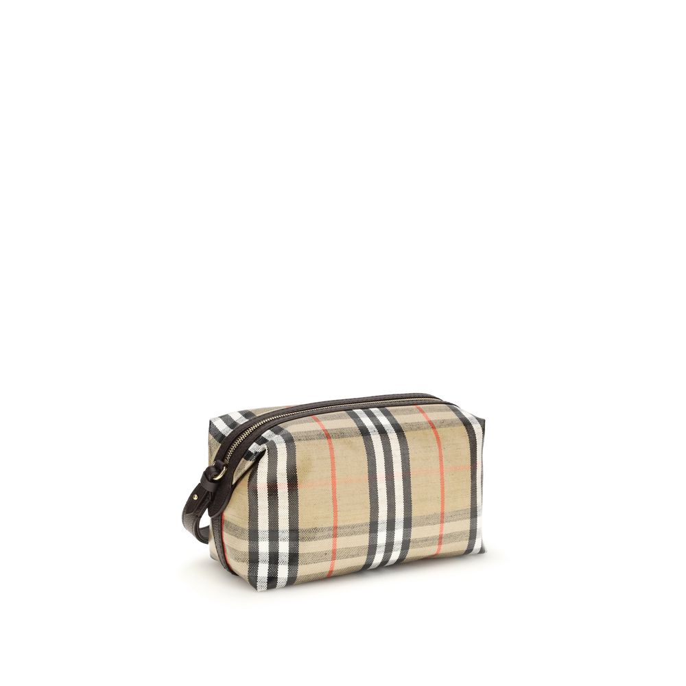 Burberry Beige Cotton Wallet - Image 3