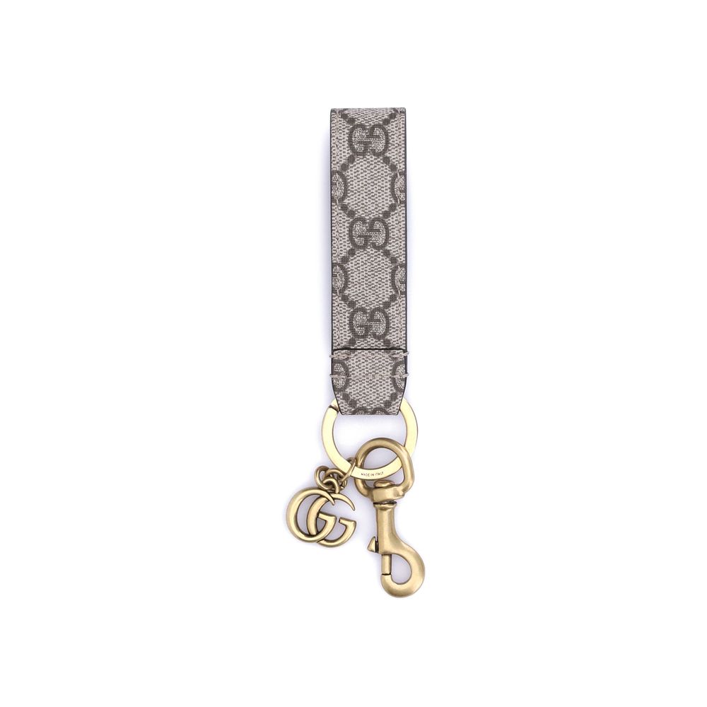 Gucci Beige Fabric Keychain - Image 2