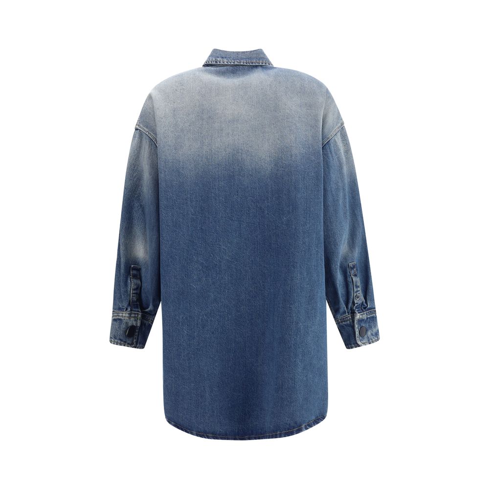 Prada Blue Cotton Denim Jacket - Image 2