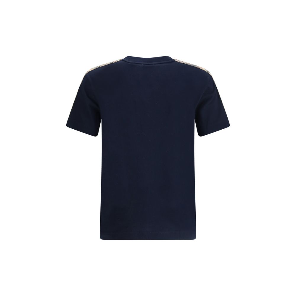 Burberry Blue Cotton T-Shirt - Image 2