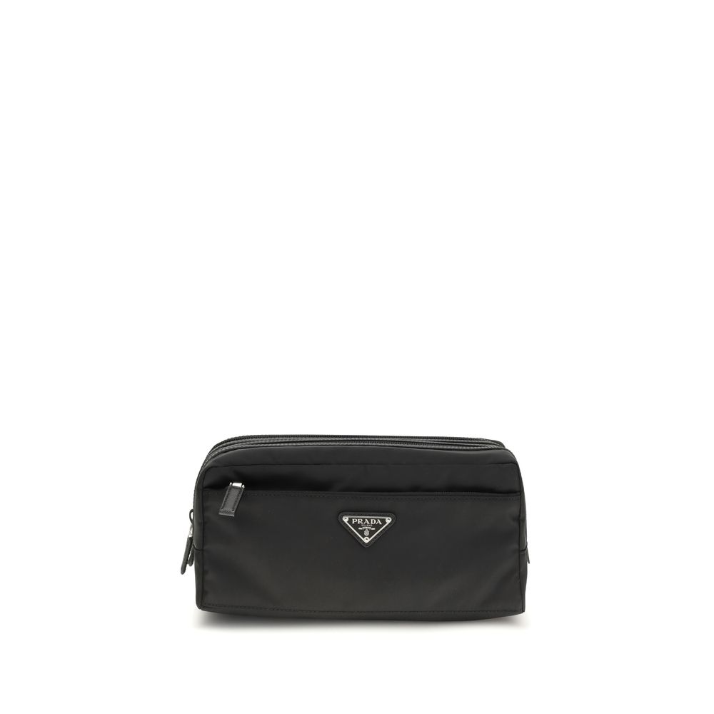Prada Black Recycled Polyamide Other Accessories