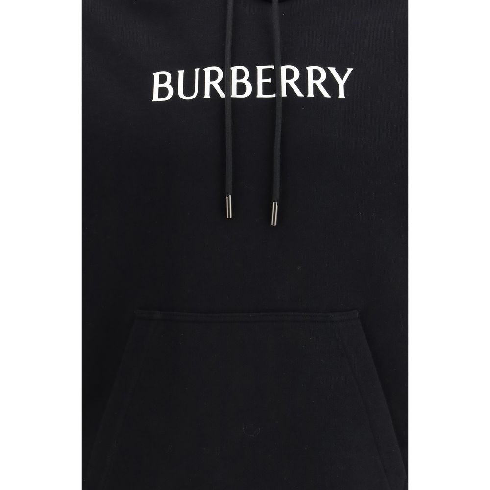 Burberry Black Cotton Sweatshirt - Image 3