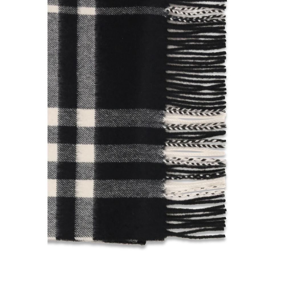 Burberry Black Cashmere Scarf - Image 3