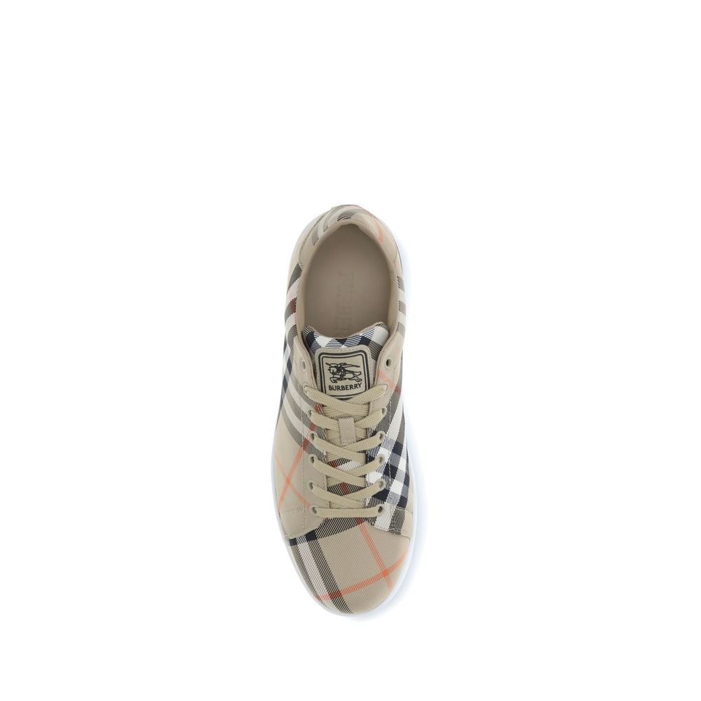 Burberry Multicolor Polyamide Low Top Sneakers - Image 4