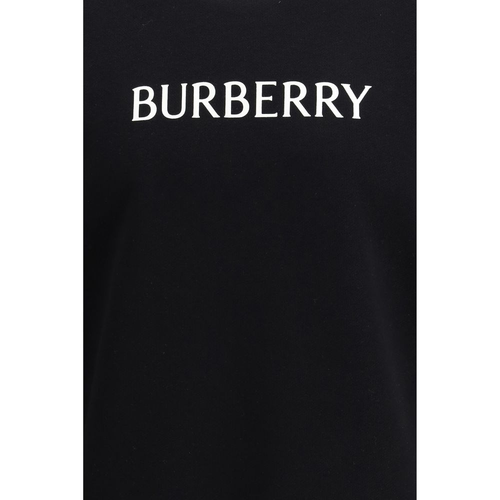 Burberry Black Cotton Sweatshirt - Image 3