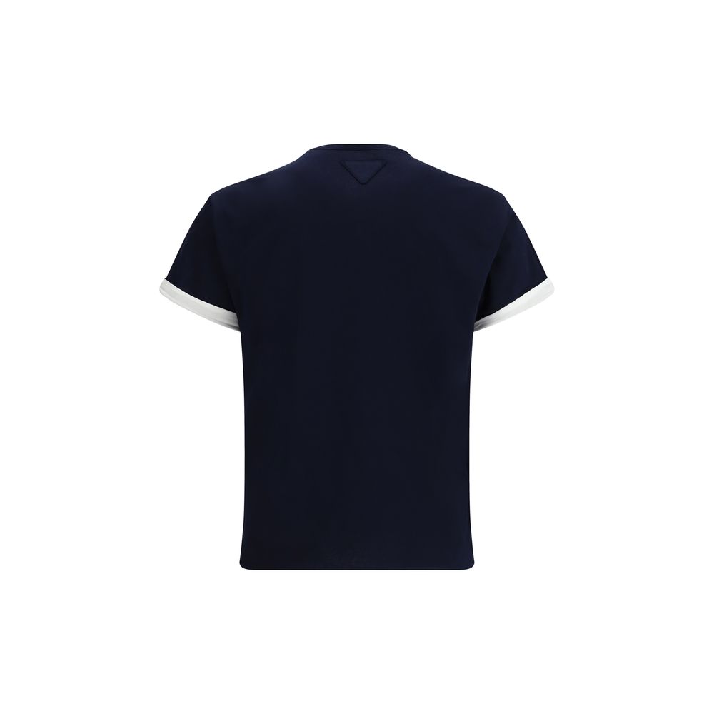 Prada White Cotton T-Shirt - Image 4