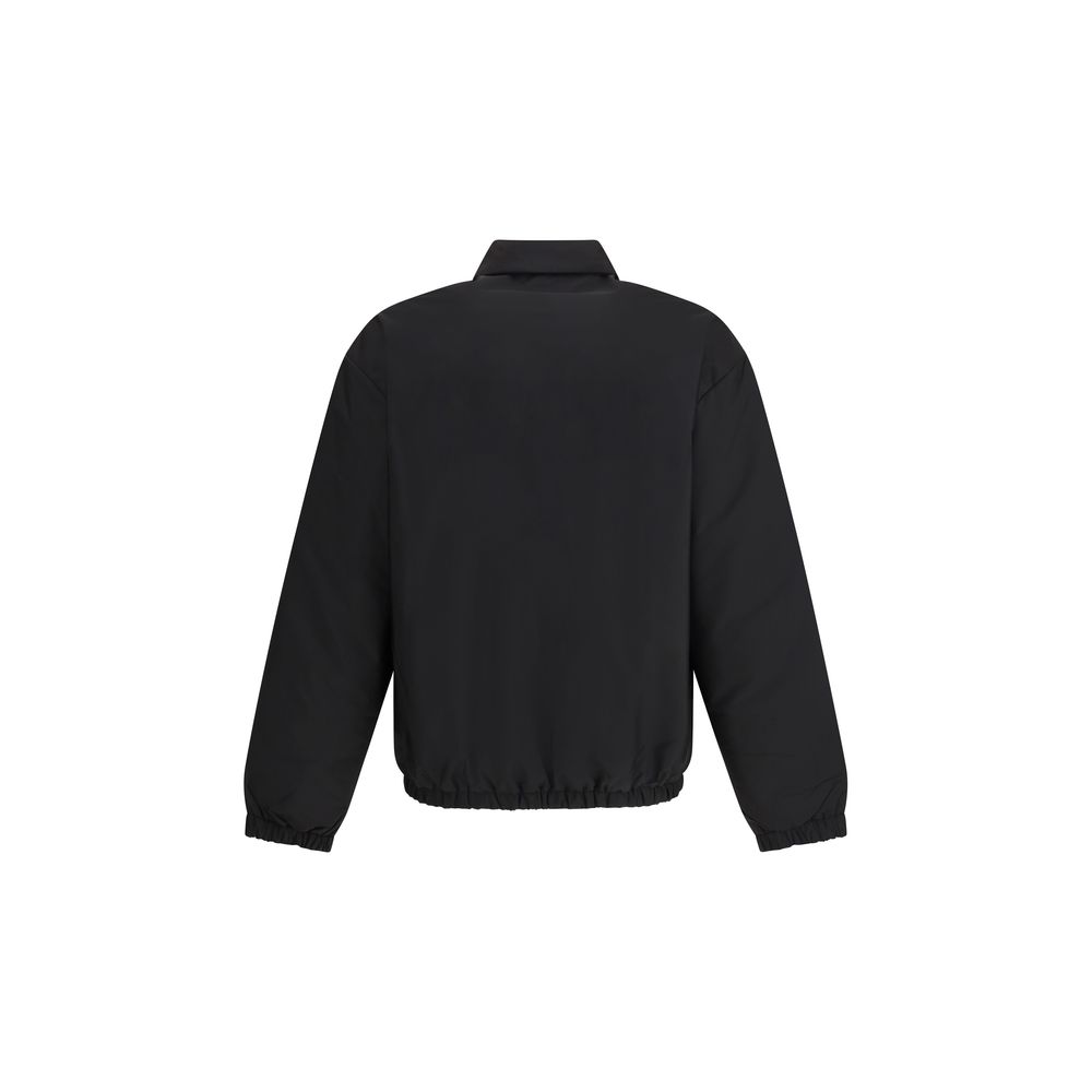 Prada Black Recycled Polyamide Full-Length Jacket - Image 2